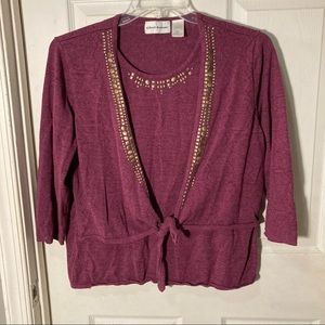 Alfred dunner, shirt, size XL